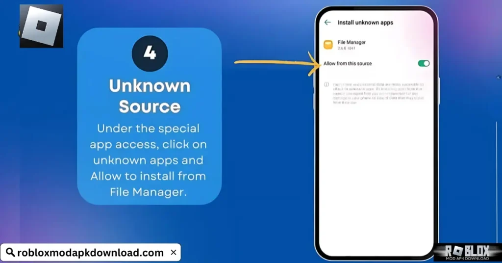 How to Install Roblox Mod APK File