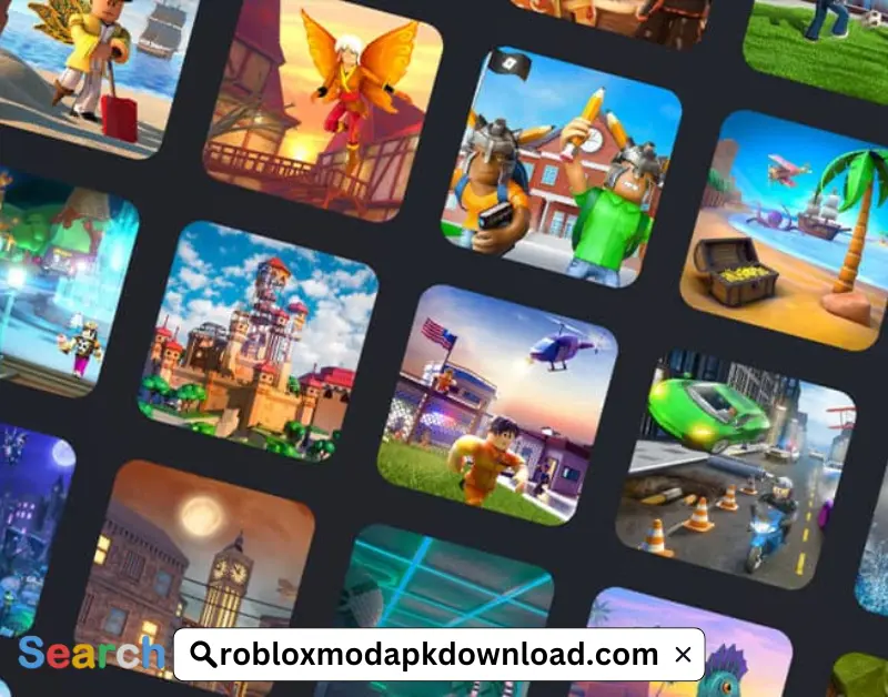 Roblox mod apk Unlocked Items and Games